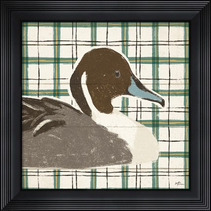 Framed Vintage Lake IX Print