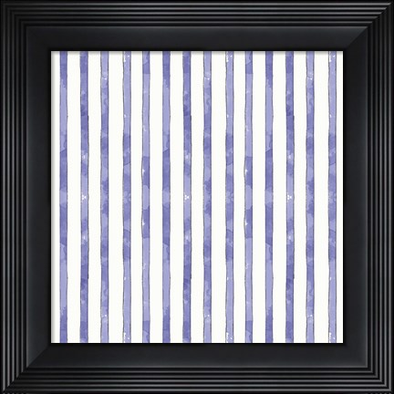 Framed Botanical Blue Step 6 Print