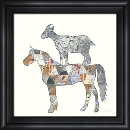 Framed Farm Sweet Farm Element IV Print