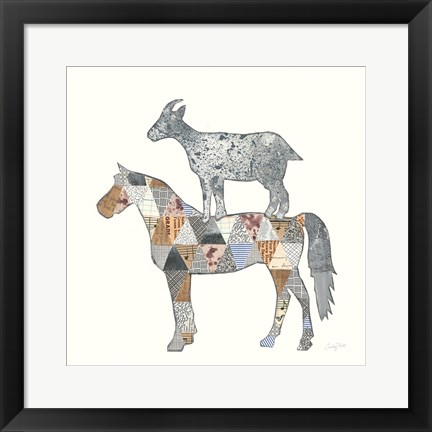 Framed Farm Sweet Farm Element IV Print