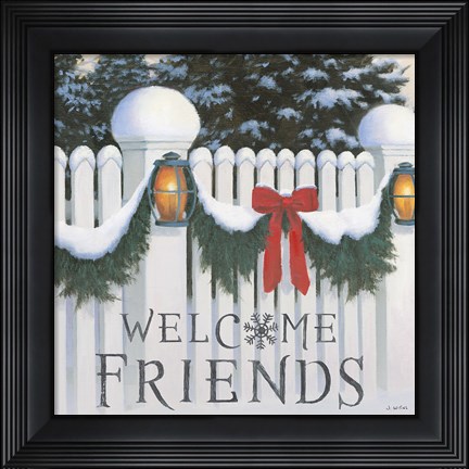 Framed Christmas Affinity VIII Print