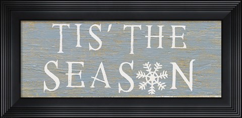 Framed Christmas Affinity IV Grey Print