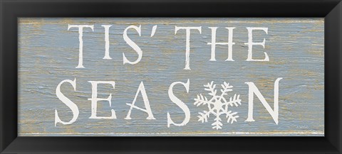 Framed Christmas Affinity IV Grey Print