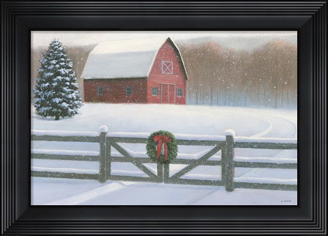 Framed Christmas Affinity VI Print