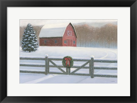 Framed Christmas Affinity VI Print