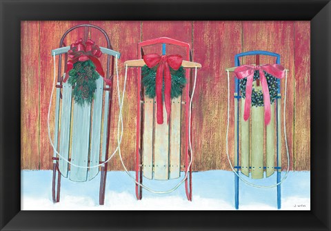 Framed Christmas Affinity V Print