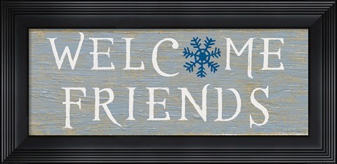 Framed Christmas Affinity II Grey Print
