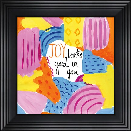 Framed Abstract Affirmations IV Print