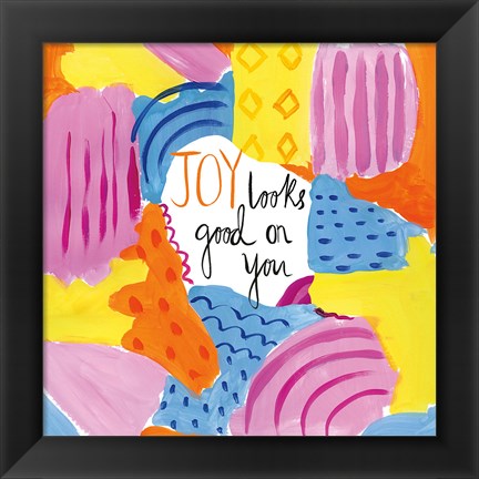 Framed Abstract Affirmations IV Print