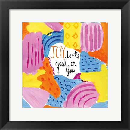 Framed Abstract Affirmations IV Print