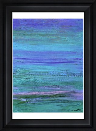 Framed Flower Fields Print