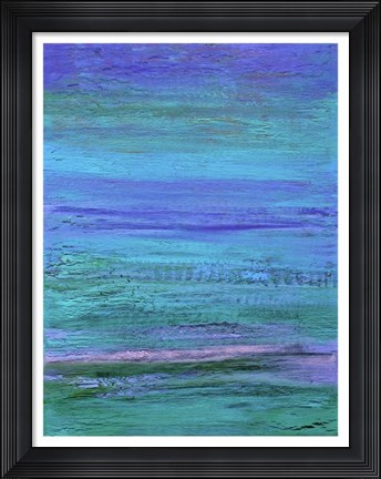 Framed Flower Fields Print