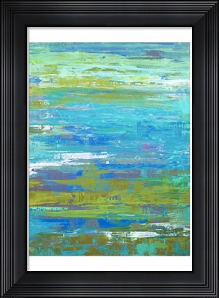 Framed Waterlily Inspired Print