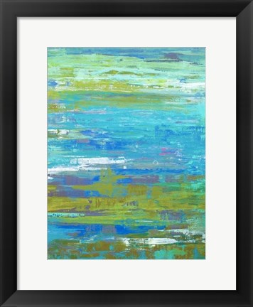 Framed Waterlily Inspired Print