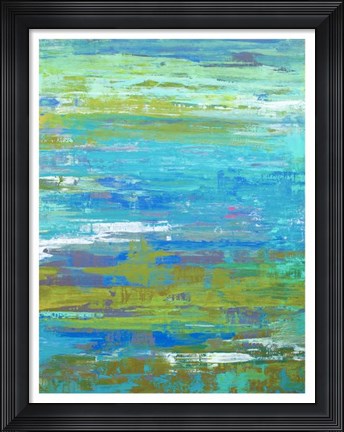 Framed Waterlily Inspired Print