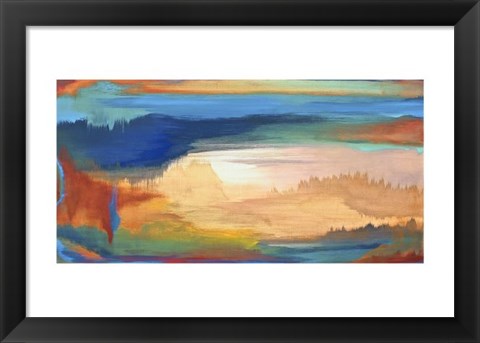 Framed Ambiguous Landscape Print