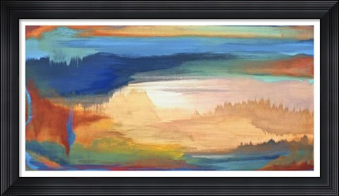 Framed Ambiguous Landscape Print