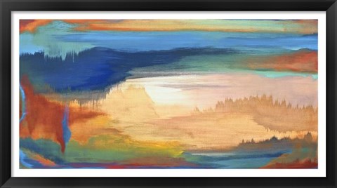Framed Ambiguous Landscape Print