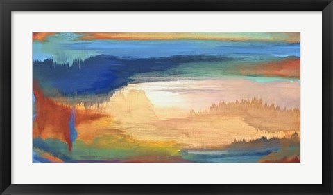 Framed Ambiguous Landscape Print