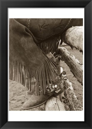 Framed Boots n&#39; Spurs Print