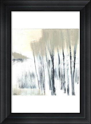 Framed Winter Woods I Print