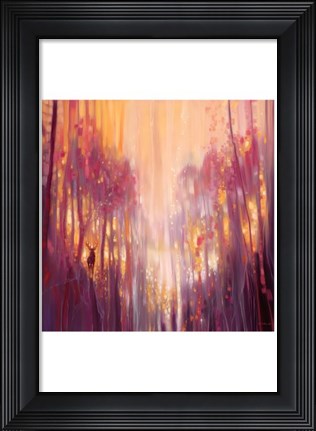 Framed Fabian Waits Print