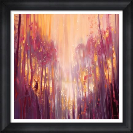Framed Fabian Waits Print