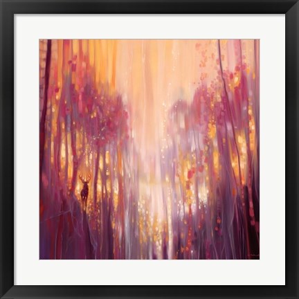 Framed Fabian Waits Print