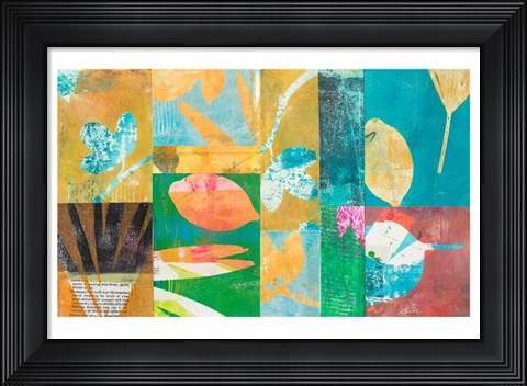 Framed Island Road Print
