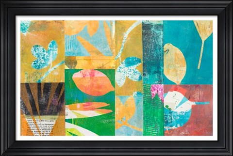 Framed Island Road Print