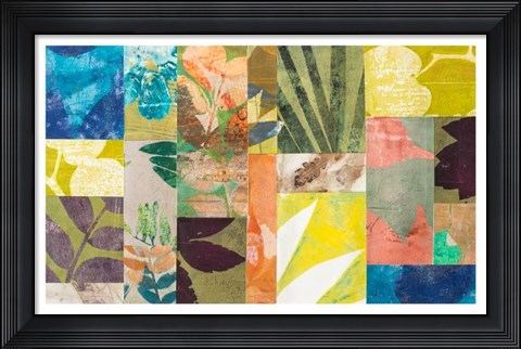 Framed Garden Thoughts Print