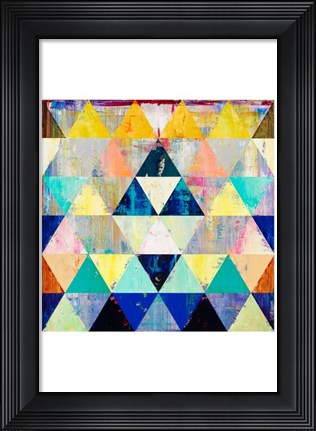 Framed What The Sea Brought Today Print