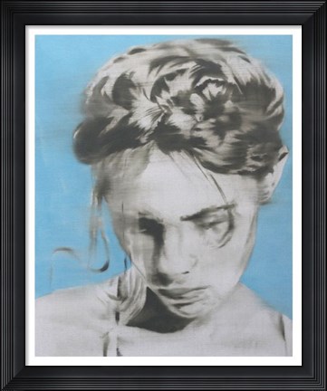 Framed Real Blue Print