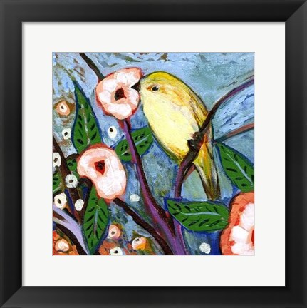 Framed Modern Bird VIII Print