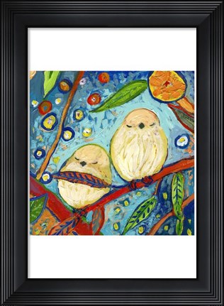 Framed Modern Bird XII Print