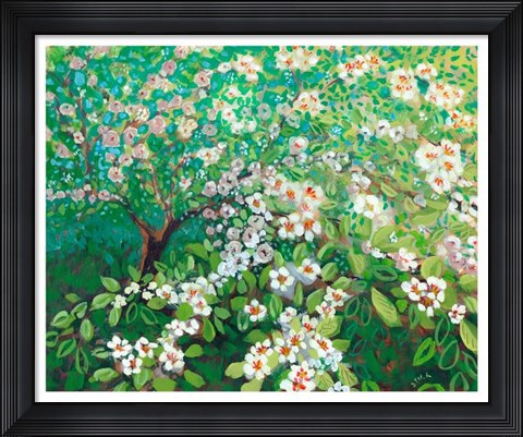 Framed Cascading Print