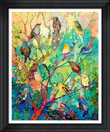 Framed I Am the Place of Refuge Print