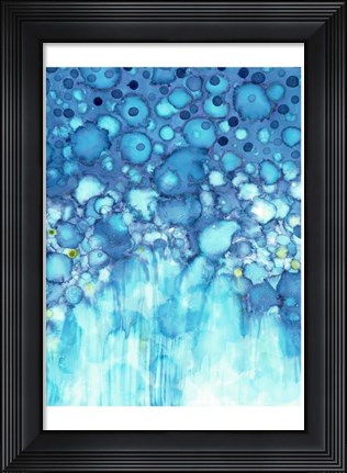 Framed Let it Rain Print
