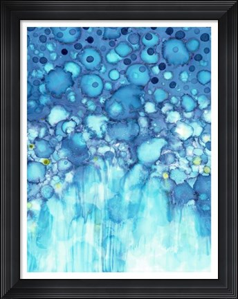 Framed Let it Rain Print