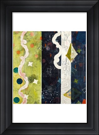 Framed Lightning Sky Print