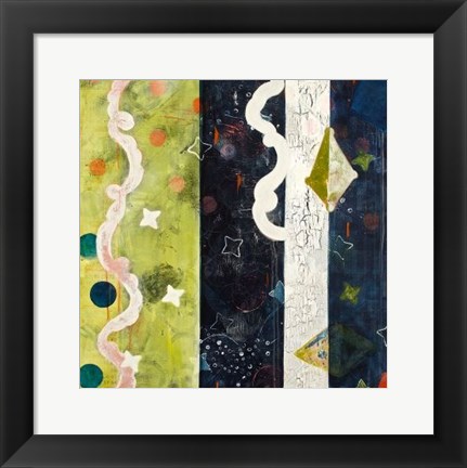 Framed Lightning Sky Print