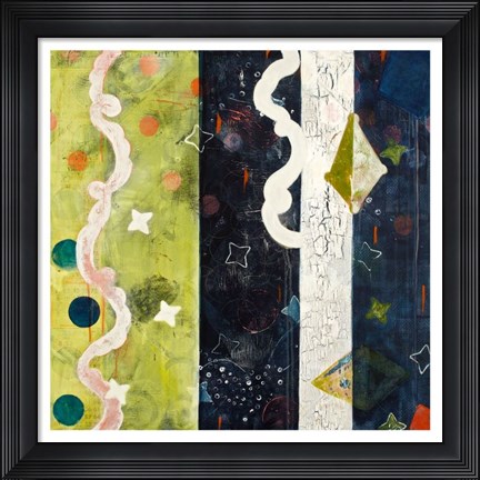 Framed Lightning Sky Print