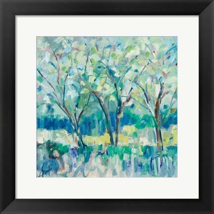 Framed Three Trees Print