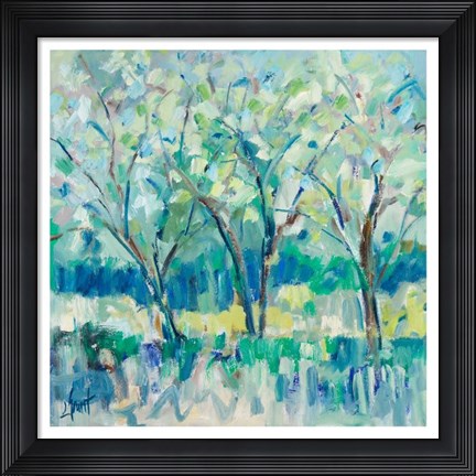 Framed Three Trees Print