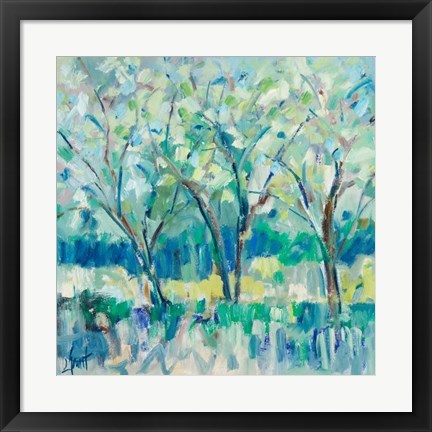 Framed Three Trees Print