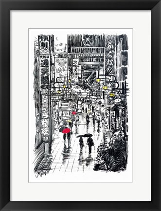 Framed Somewhere in Japan Print