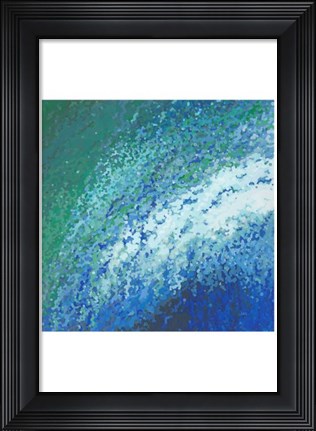 Framed Ocean City Surf Print