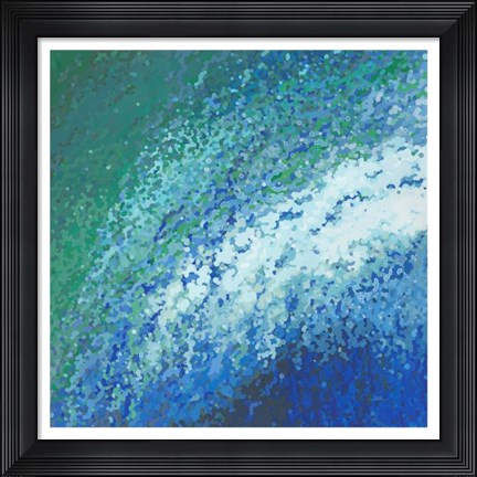 Framed Ocean City Surf Print