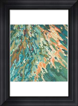 Framed Subtle Waterfall II Print