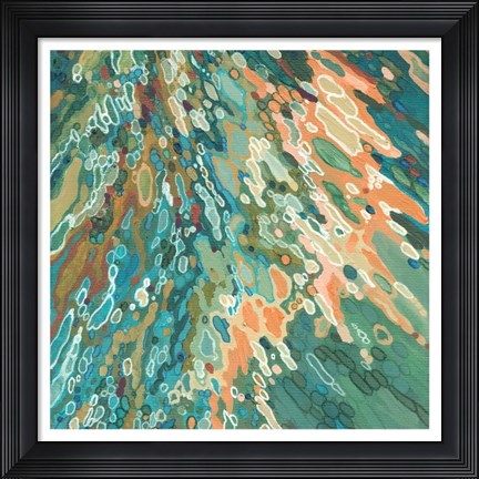 Framed Subtle Waterfall II Print